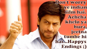 shahrukh khan indian bollywood picture quotes