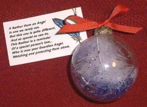 christmas angel ball craft | Angel Feather Quotes http://www ...