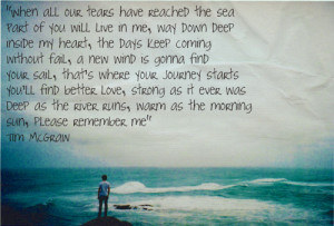 tim mcgraw – please remember me