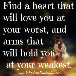 Find Heart That Will Love...