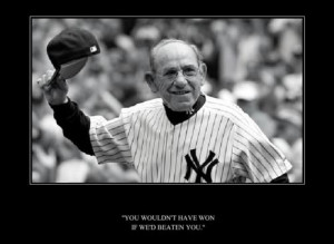 yogi berra quotes lawrence peter berra or popularly known as yogi ...