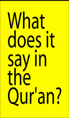 What Does It Say In The Qur'an?