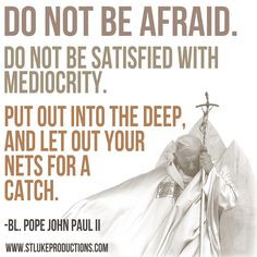 Blessed Pope John Paul II, pray for us! More