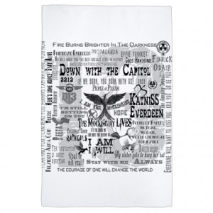 ... Living Room > MockingJay Movie Fans Favorite Quotes 4' x 6' Rug