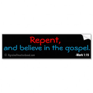 Christian Quotes Bumper Stickers