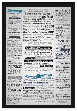 Space, Science, and Astronomy Historical Quotes Poster - 24