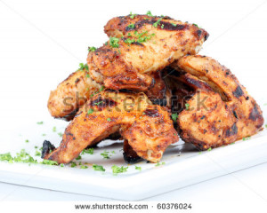 Related Pictures chicken on a plate clipart image