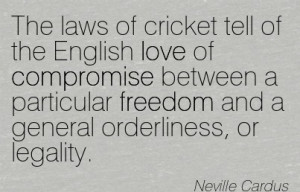 ... Between A Particular Freedom And A General Orderliness, Or Legality