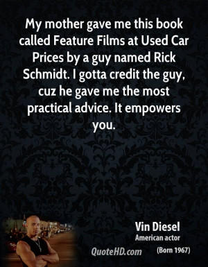 Vin Diesel Car Quotes | QuoteHD countrysoldier