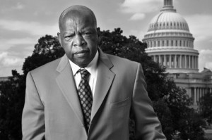 ... to pay attention right about now. Introducing CONGRESSMAN JOHN LEWIS