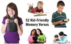 52 Kid-Friendly Bible Memory Verses More