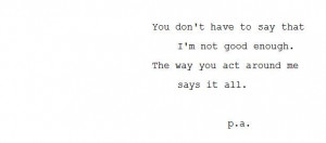 ... enough for.: Sayings Phrases Quotes, Im Not Good Enough Quotes, Truths