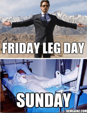 OMG Friday Leg Day =)