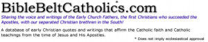 BibleBeltCatholics | Sharing quotes and writings of the Early Church ...