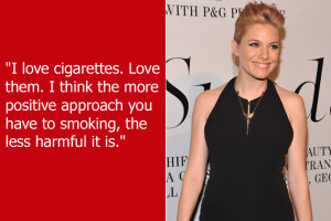 Sienna Miller has the supernatural ability to keep her lungs free of ...