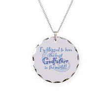 Blessed Godfather BL Necklace Circle Charm for