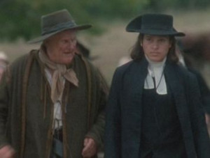 John Hale in the movie, The Crucible, Right)