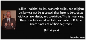 Bullies Political Economic...