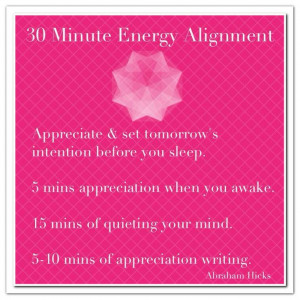 30 Minute Energy Alignment... *Abraham-Hicks Quotes (AHQ859)