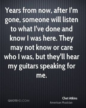 Chet Atkins Quotes