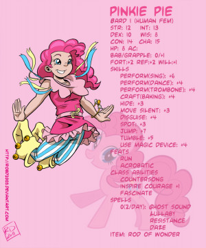 PnD: Pinkie Pie by RobD2003