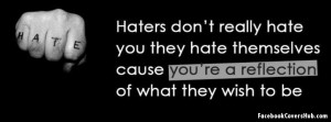 and sayings about haters facebook quotes and sayings about haters