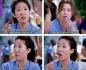 ... Christina was brutally honest with Meredith and it was totally okay
