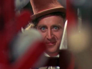 Gene Wilder as Willy Wonka ( Willy Wonka and the Chocolate Factory )
