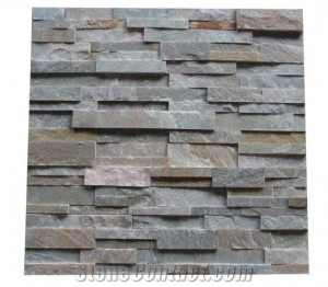 grey slate wall cladding stone panel