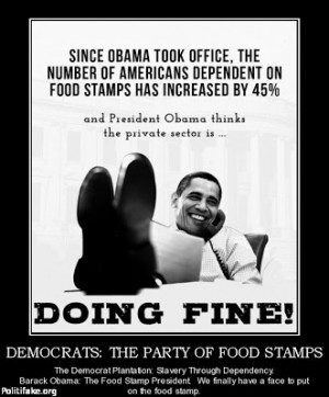 Youtube Food stamp usage has exploded under Obama. You can say that ...
