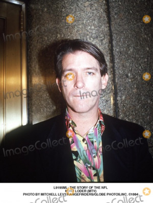 Kurt Loder Picture the Story of the Nfl Kurt Loder Mtv Photo by