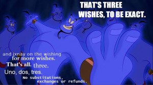 Genie! I love Aladdin