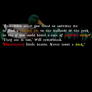 Infernal Devices Ducks Quote Background by Lillybsweet