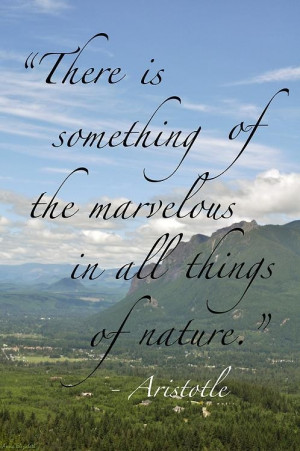 Nature Quotes and Sayings