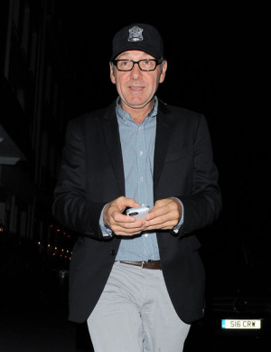 Kevin Spacey seen leaving Little House private members club in Mayfair ...