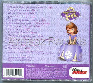 ... gt Disney Princesita Sofia CD Sofia The First Spanish Versions