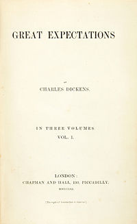 Title page of Vol. 1 of first edition, July 1861
