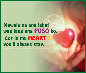 Tagalog Cheesy Love Quotes and Pinoy New Cheesy Quotes