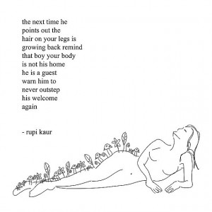 poet Rupi Kaur @rupikaur_ check out her Instagram for amazing poems ...