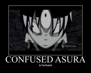 Soul Eater Arachne And Asura Confused asura.