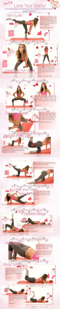 totally made this happen today and HOLY MOLY, my buns were burnin ...