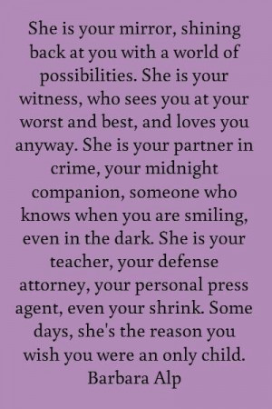 Quotes about sisters