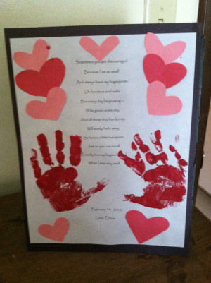 Guest Post* Valentine’s Day Handprint Poem!