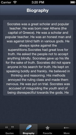 Socrates Quotes !