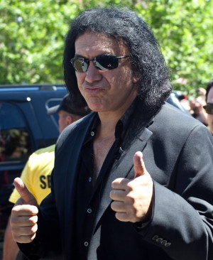 Gene Simmons at the View Royal Casino Colwood Victoria BC on Saturday