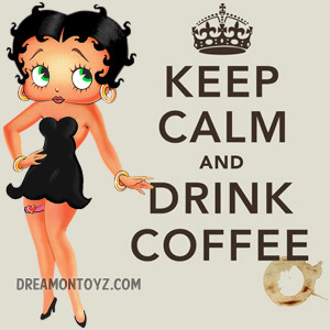 Betty Boop Good Morning Coffee