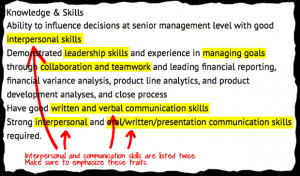 skills. Provide accomplishments related to successes in these areas ...