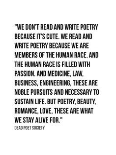 13. Poetry is alive