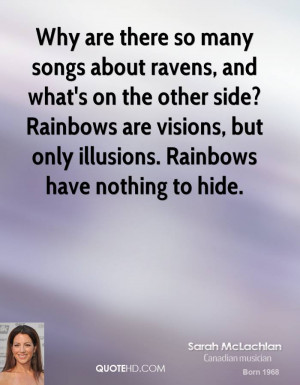 Why are there so many songs about ravens, and what's on the other side ...