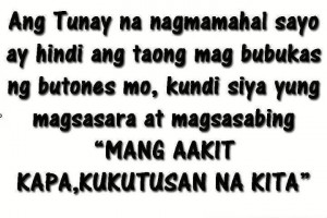 Pagmamahal quotes : tunay na nagmamahal tagalog love quotes
